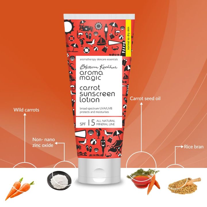 Blossom%20Kochhar%20Aroma%20Magic%20Carrot%20Sunscreen%20for%20Dry%20Skin%20with%20SPF%2015%20-%2050%20ml%20-%20Image%203