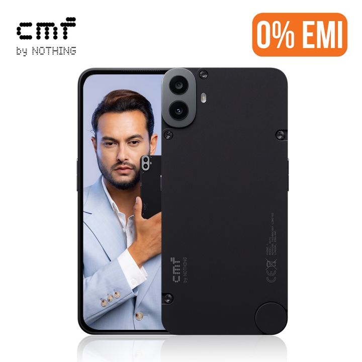 CMF PHONE 1 | (8/256GB) 6.7 " 120Hz AMOLED Display | Mediatek Dimensity 7300 5G Processor | 5000 mAh Battery | 33W Charger