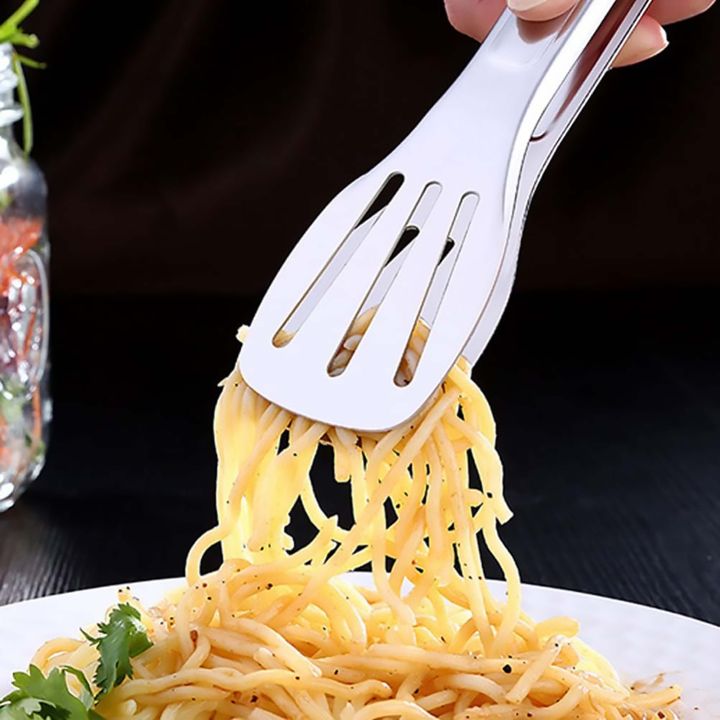 Stainless%20Steel%20Utility%20Serving%20Cooking%20Food%20Kitchen%20Tong%2023%20cm%20With%20Ergonomic%20Design%20-%20Image%206