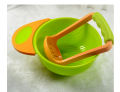 BPA-Free Baby Food Grinding Bowl – Portable Masher & Feeding Bowl with Anti-Slip Base | All-in-One Tool for Homemade Purees & Weaning. 