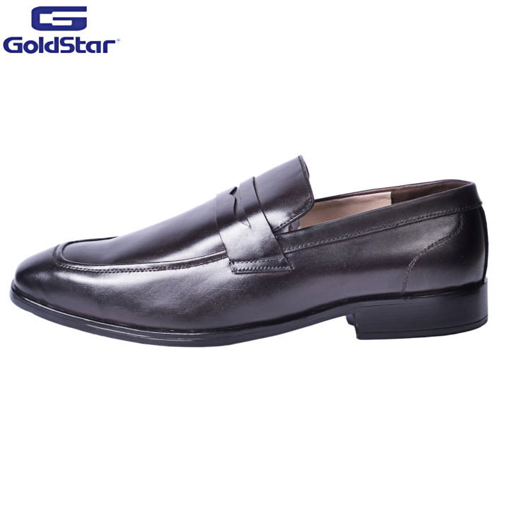 Republic Leather By Goldstar Shoes For Men - Black / Brown - 1523