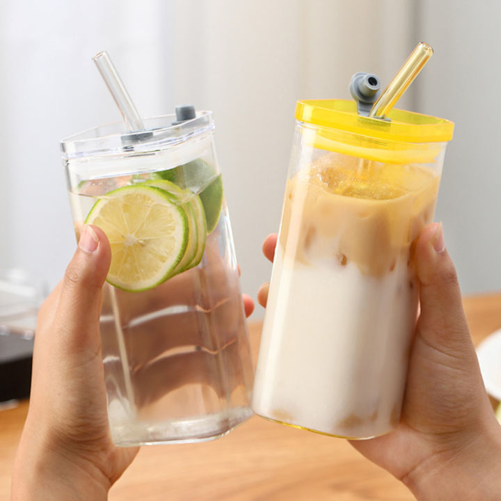 400ml%20Square%20Heat%20Resistant%20Coffee%20Glass%20Cup%20With%20Lid%20And%20Straw%20Transparent%20Milk%20Tea%20Juice%20Cups%20Coffee%20Mug%20Home%20Bar%20Drinkware%20MENGYU%20-%20Image%202