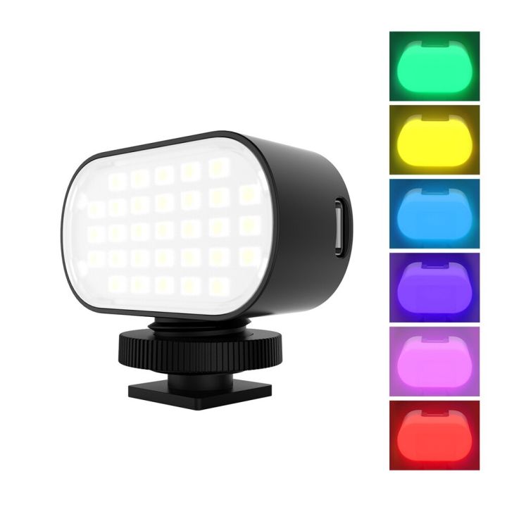 RGB%20Light,%20Led%20Video%20Light%20Photography%20Studio%20Fill%20Light,%20Live%20Stream%20Light%20Photography%20Beauty%20Selfie%20Fill%20Light%20With%206%20Color%20Switchable%20Filters%20-%20Image%202