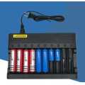 LED Display Smart Battery Charger for AA/AAA NiMH Lithium Rechargeable Batteries. 