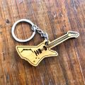 Metallica - James Hetfield - Guitar - Nepalese Wooden Keyring/Keychain. 