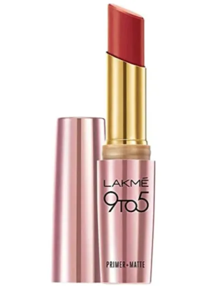 Lakme 9 To 5 MR8 Cherry Chic Primer+Matte Lipstick 3.6g
