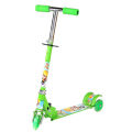 Kids 3-Wheel Scooter – Foldable with Shock Absorption, Flashing Wheels & Brake, Adjustable Ride for Boys & Girls. 