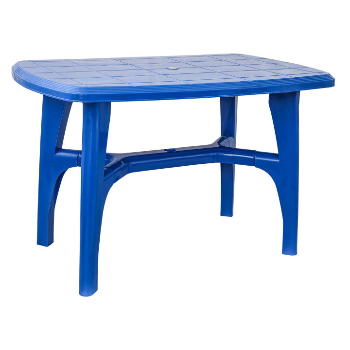 Dolphin Molded Plastic Rectangular Table