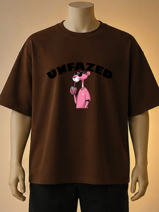 "UNFAZED"%20Pink%20Panther%20Graphic%20Printed%20T-Shirt%20-%20Blue,%20Brown,%20Cream,%20Maroon,%20White%20-%20Image%202