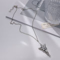 [ New ] The Lord of the Rings Magic Ring Fairy Princess Ornament Twilight Star Necklace Dawn Star Men's and Women's Necklaces. 