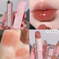 LEINTO Peach Good Self Milk Jelly Lip Stain Moisturizing Moisturizing Mirror Water Jelly Long-lasting Dudu Lipstick. 