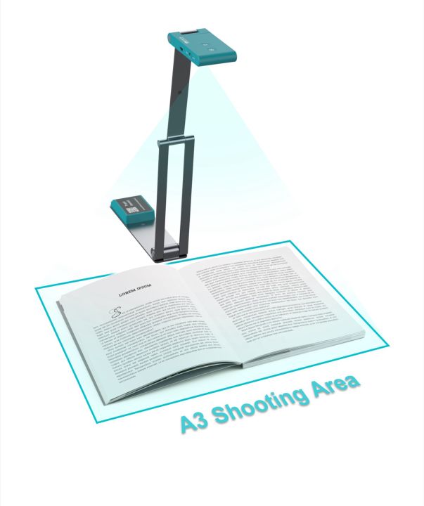 IRIScan Visualizer 7 - 4 In 1 (Visualizer, Scanner, Webcam & Document Camera)