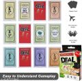 Toys World | Monopoly Deal Card Game Fun & Fast-Paced Strategy Game for Kids, Family & Friends | Ultimate Trading Card Game with Exciting Property Deals, Action Card. 
