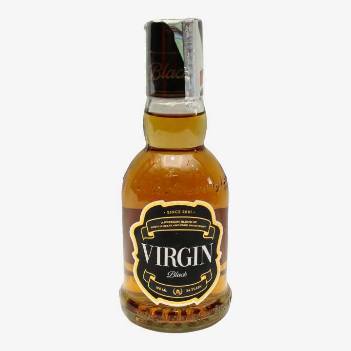 Virgin Premium Blend Black Label Whiskey 180ml