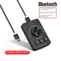 NAMUNY USB Volume Control Knob Multimedia Computer Speaker Controller Adjust Knob One-Key Mute Bluetooth with Play Pause Skip. 