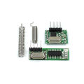 433 Mhz Superheterodyne RF Receiver and Transmitter Module 433Mhz Remote controls For Arduino uno Wireless module Diy Kits. 