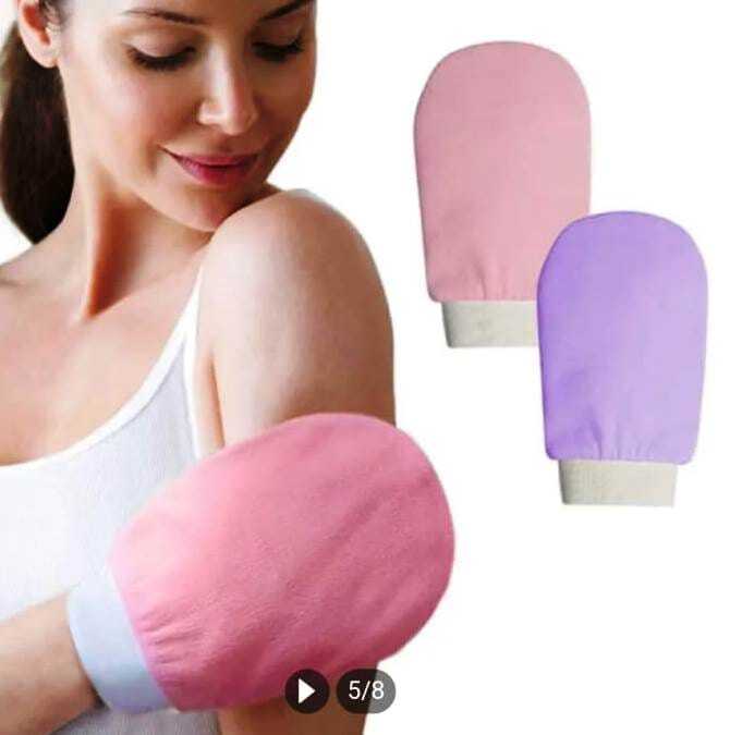 1 Piece Original Korean Exfoliating Gloves for Dead Skin Cells - Bath Glove