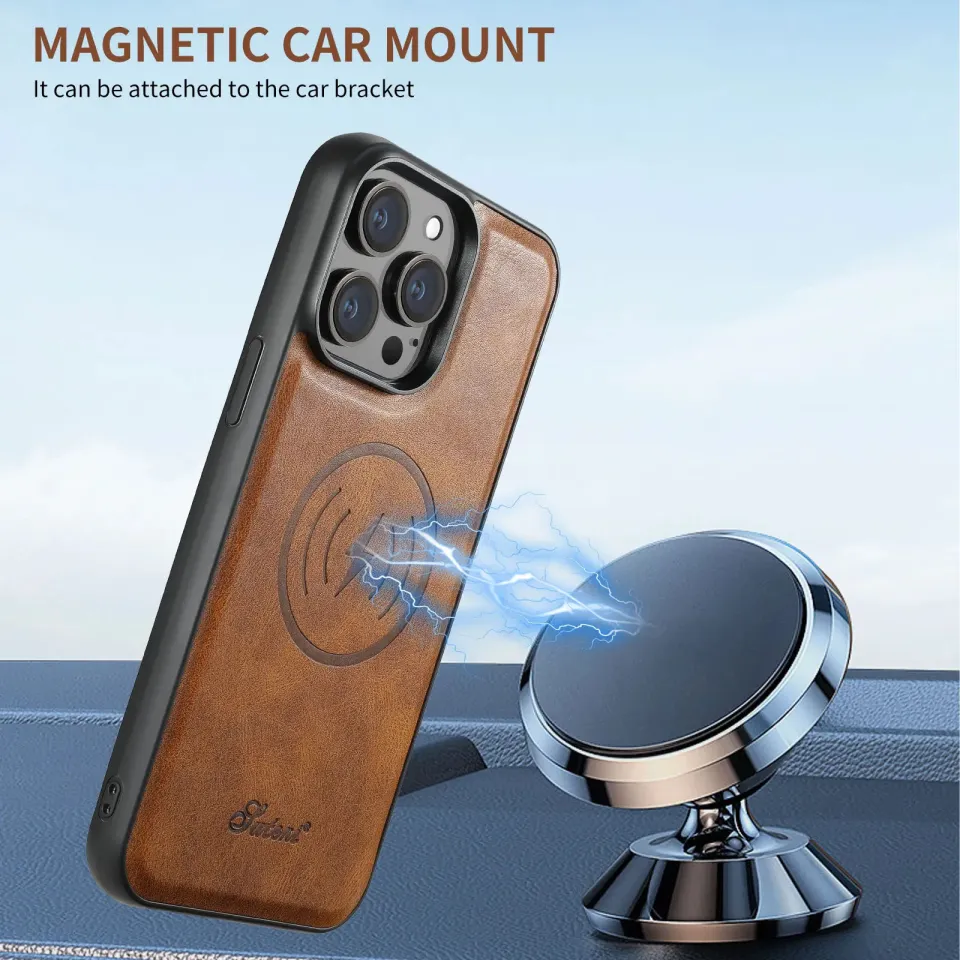 Retro Wallet Leather Case For iPhone 12 Pro Max Detachable