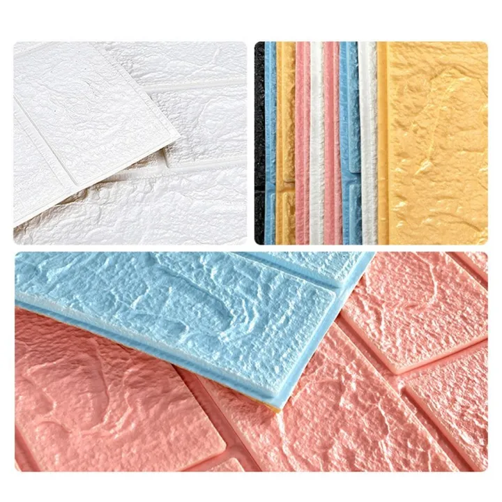 Home%20Decor%20Waterproof%20Foam%20Brick%20Wallpaper%20Moisture-proof%20and%20Moldy%20Resistant%20Self%20Adhesive%203D%20Wall%20Stickers%20Foam%20Soundproof%20Anti-collision%20Self-adhesive%20Wallpaper%20Living%20Room%20Bedroom%20Kitchen%20-%20Image%204