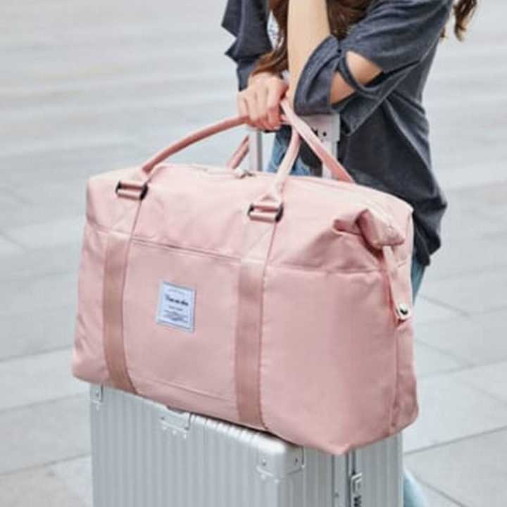 Ladies travel duffel bag best sale