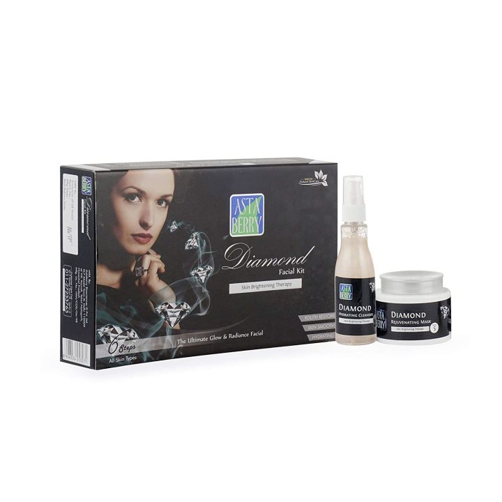 Astaberry 6 Steps Diamond Facial Kit-570 ml