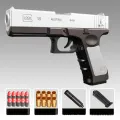 Agaze Glock Sponge Bullet Shell Throwing Hand Self Integrated Soft Bullet Nerf Blaster. 
