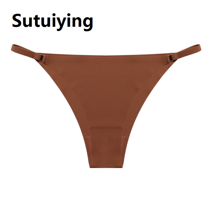 Sutuiying%201Pc/2Pcs/4Pcs/7Pcs/Set%20Women's%20Panty%20Thin%20Belt%20Cotton%20Crotch%20Briefs%20Comfortable%20Breathable%20Seamless%20Panties%20-%20Image%208