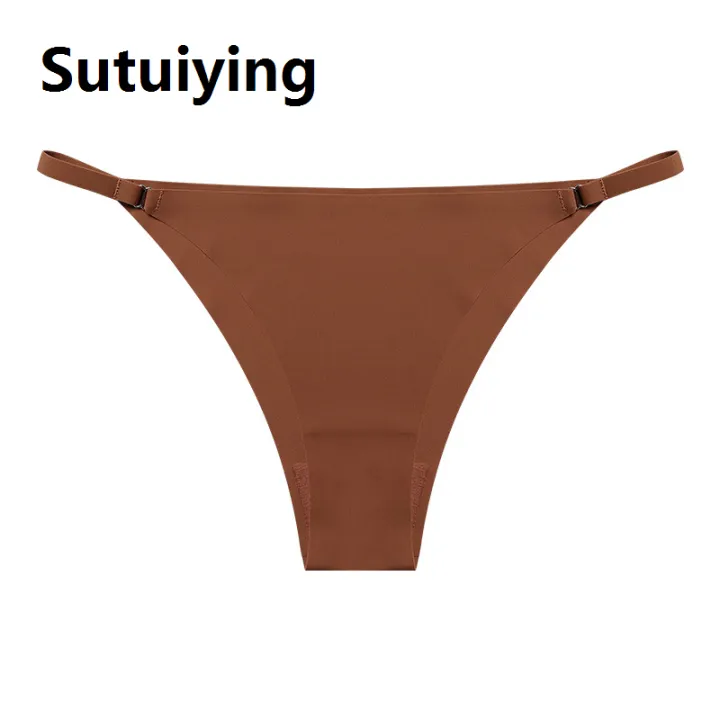 Sutuiying%201Pc/2Pcs/4Pcs/7Pcs/Set%20Women's%20Panty%20Thin%20Belt%20Cotton%20Crotch%20Briefs%20Comfortable%20Breathable%20Seamless%20Panties%20-%20Image%208
