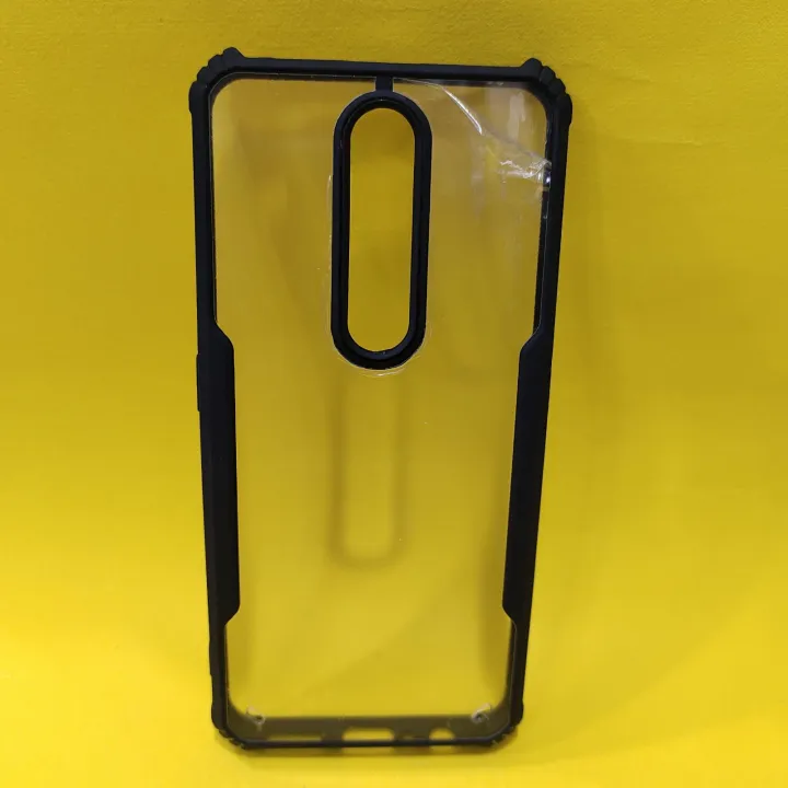 Oppo%20F11%20/Oppo%20F11%20Pro%20Cover%20(Same%20Size)%20Clear%20Transparent%20Black%20Bumper%20%20Cover%20Case%20-Non%20Yellowing%20-%20Image%208