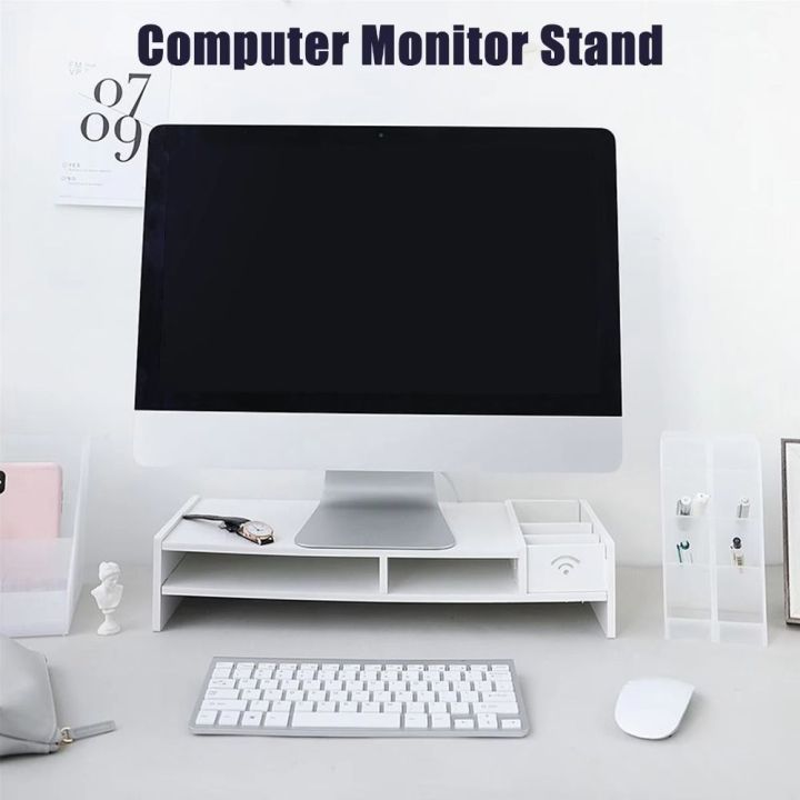 Modern Design Easy Assemble PC Computer Screen Stand Sturdy ...