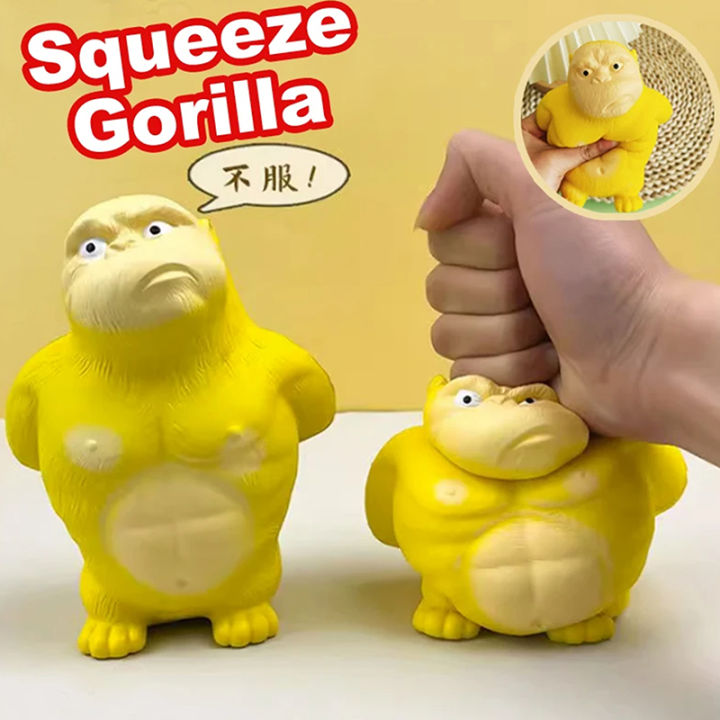 Antistress Big Giant Orangutan Fidget Toys, Squishy Toys, Elastic Monkey, Funny Fullhouse