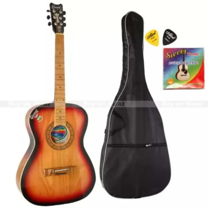 Givsun%20150%20Acoustic%20Guitar%20Glossy%20Sun%20Brust%20Colour,%20Comes%20With%20Guitar%20Bag,%201%20Set%20Guitar%20String%20And%202%20Alice%20Guitar%20Picks%20-%20Image%208