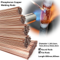 Self-Fluxing for Copper Brazing Rods 10 Sticks Phosphor Welding Rods for Copper Pipes Air Conditioners Refrigerators Pipe Ovens. 