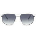 GREY JACK Full Frame Polygon Shape Polarized Sunglasses for Men Women GJ2307. 