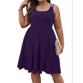 Women Oversized Sleeveless Dresses 5XL. 