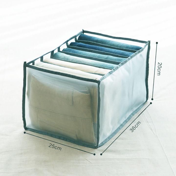 Transparent Cloth Storage Wardrobe Organizer