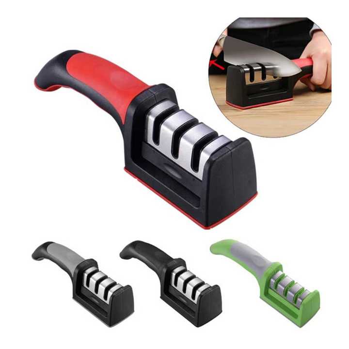 Manual Knife Sharpener 3-Stage Knife Sharpening Tool Professional