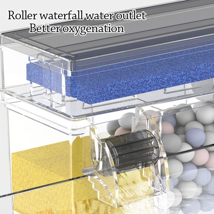 Durable%203%20In%201%20Fish%20Tank%20Built-in%20Wall%20Mounted%20Waterfall%20Filter%20Box%20Silent%20With%20Water%20Pump%20Circulating%20Water%20Purifier%20for%20Home%20-%20Image%204