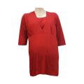 Cotton Round Neck Maternity Top For Women. 