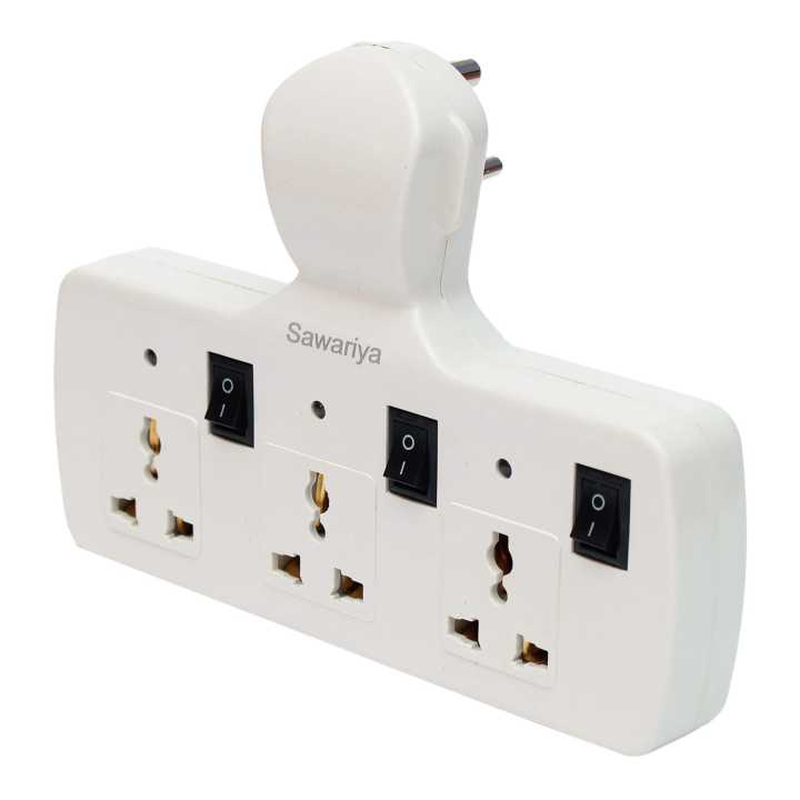 Cordless%20Universal%20Wall%20Multiplug%20With%203%20Socket,%20Individual%20Switches%20And%20LED%20Indicators%20%20Extension%20Board%20-%20Image%209
