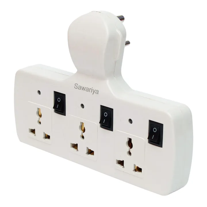 Cordless%20Universal%20Wall%20Multiplug%20With%203%20Socket,%20Individual%20Switches%20And%20LED%20Indicators%20%20Extension%20Board%20-%20Image%209