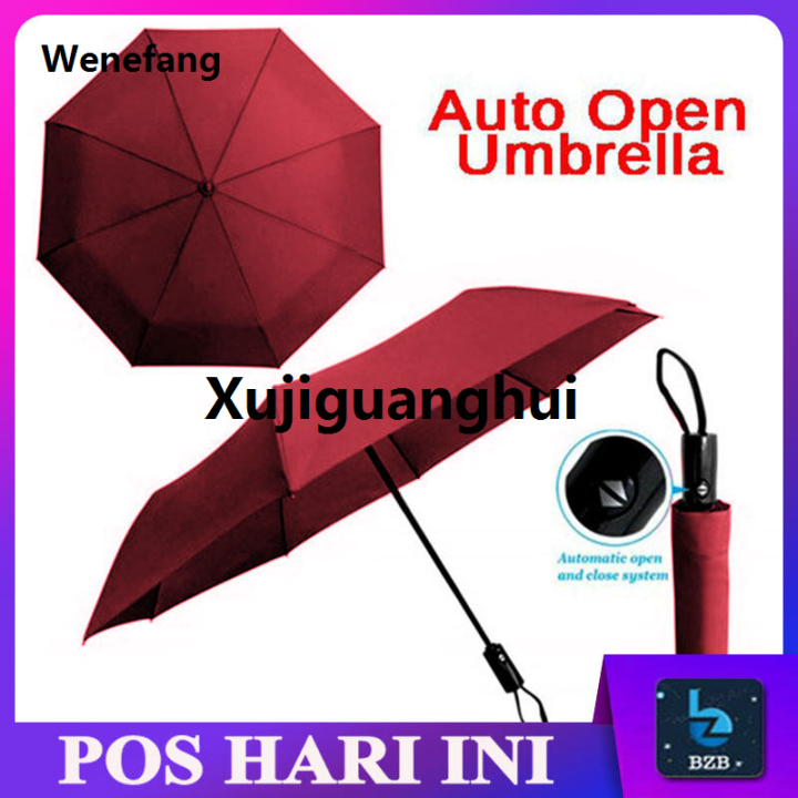 Xujiguanghui%20Wenefang%20New%20Automatic%20Open%20Close%20Anti%20UV%20Foldable%20Umbrella%20Sturdy%20Rainproof%20Windproof%20Vent%20Travel%20Size%20%E4%BE%BF%E6%90%BA%E8%80%90%E7%94%A8%E4%BC%B8%E7%BC%A9%E4%BC%9E%20-%20Image%209