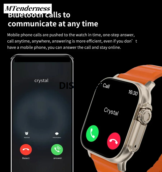 DISICHEN%20MTenderness%20Watch%20Smart%209IWO%20Watch%20NFC%20Series%20Men's%20Smart%20New%20T900%20Ultra%20Watch%20High%20Quality%2049mm%209AMOLED%20Screen%20Compass%20Waterproof%20Ultra%20Bluetooth%20Call%20Sales%20promotion%20-%20Image%205