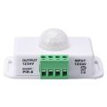 PIR Infrared Motion Sensor Detector, DC 12V-24V Strip Light Motion Sensor Switch, for Cupboard Cabinet Stairs Kitchen. 