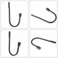 NAMUNY Curtain Holdback, Wall Mounted Curtain Tieback Hooks, Metal Decorative Window Drapery Holder Curtain Hook. 
