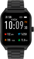 Kick Phantom Watch Ultra | 1.85" HD+ Display | 600 nits Brightness | BT Calling v5.4 | Premium Metal Strap | 8 Days Battery Backup | IP67 Dust & Water Resistant | 24x7 Heart Rate Monitoring | Step Tracking | 100+ Sports Modes | Customizable Watch F. 