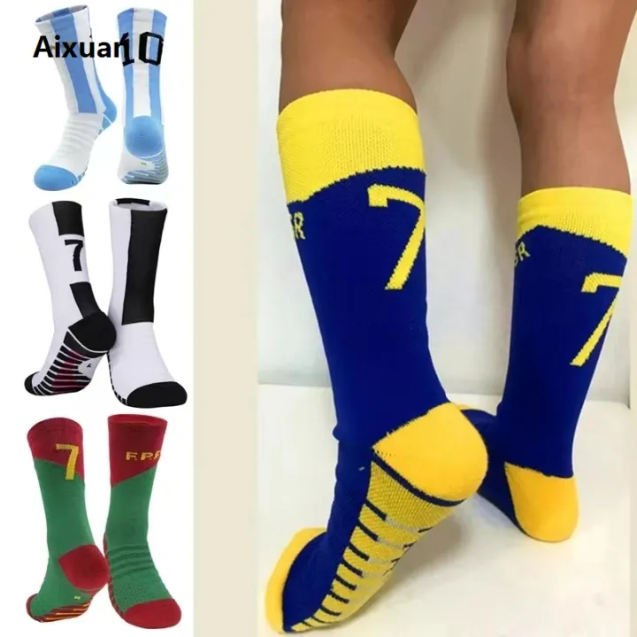 Aixuan%20Bargain%20price%20Fashion%20Outdoor%20Riding%20Tube%20#Stars%20#10%20Socks%20Number%20Sales%20promotion%20Kids%20Soccer%207%20Boys%20Socks%20Towel%20Bottom%20Men's%20Sports%20Soccer%20Socks%20-%20Image%202