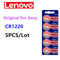 Original For SONY CR1220 KCR1220 3V Lithium Battery New For Toy Watch Scale Calculator Car Remote Control Mouse Button Coin Cell. 