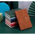 A5 Metal Buckle Planner Soft Diary 200 Pages Retro Planner Office Work Business Notepad Soft Leather Journal Notepad School Supplies Stationery. 