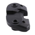 Handlebar Riser Drag Bar Clamp Extend Adapter for (Black). 